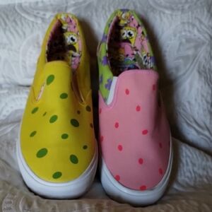 Vibrant Polka Dot Slip-On Sneakers